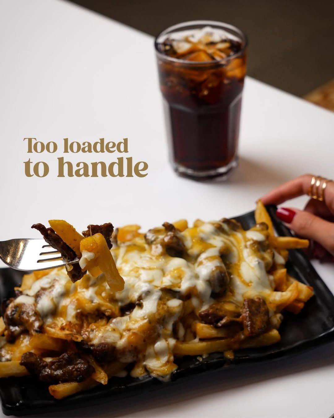 fries that carry flavor like a pro.too much never😍#loadedfrieslove #toogoodtoshare#arabesquesna